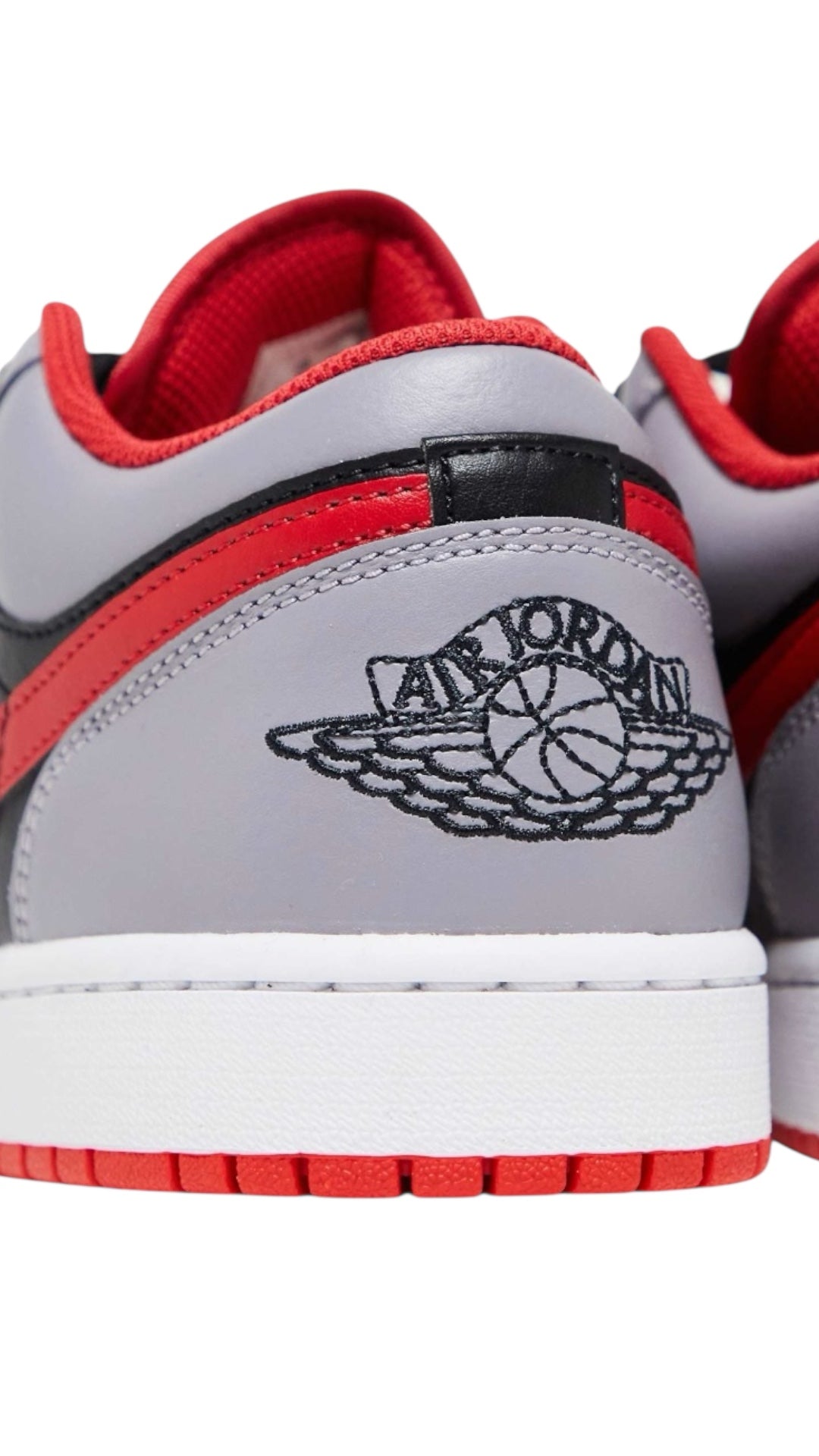 Air jordan 1 low ‘cement fire red’