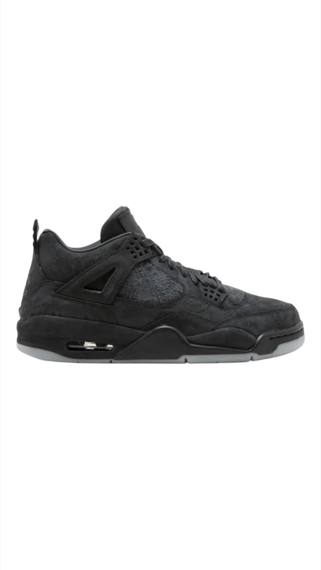 Jordan x kaws jordan 4 retro black