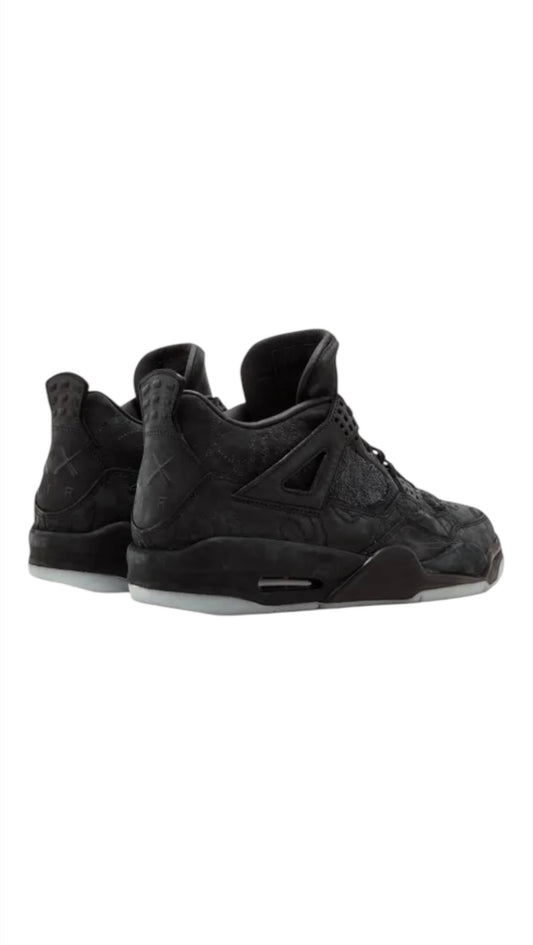 Jordan x kaws jordan 4 retro black