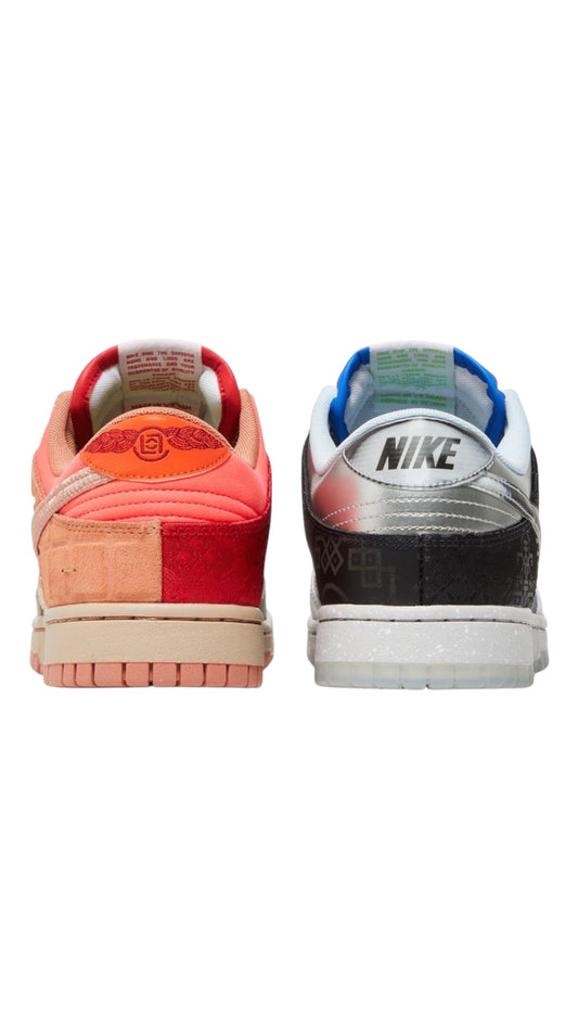 Nike x clot dunk low ‘what the’