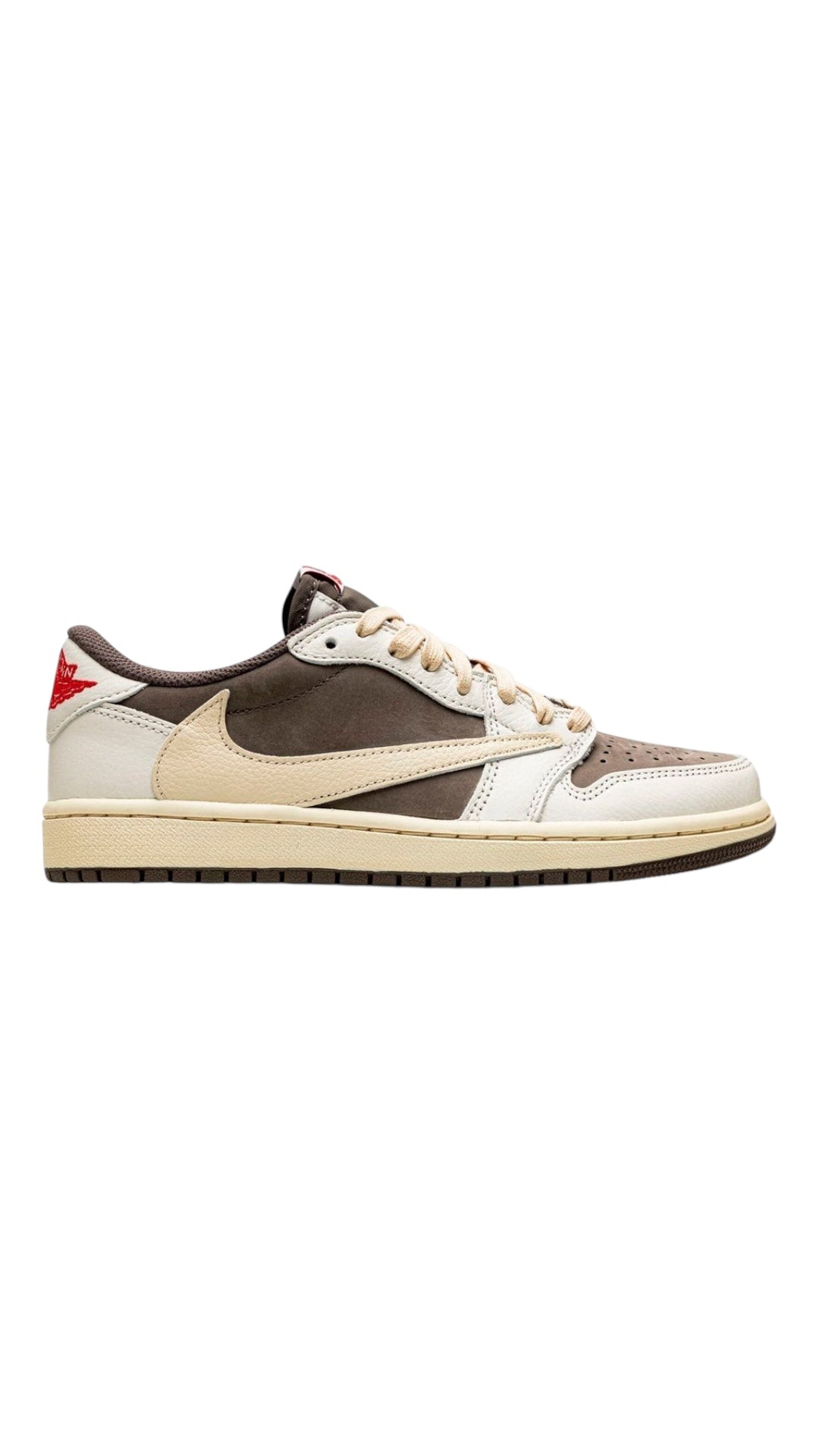 Nike jordan 1 retro low x travis scott reverse mocha