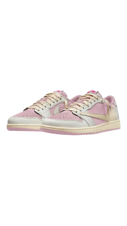 Nike Jordan 1 low og x travis scott , shy pink