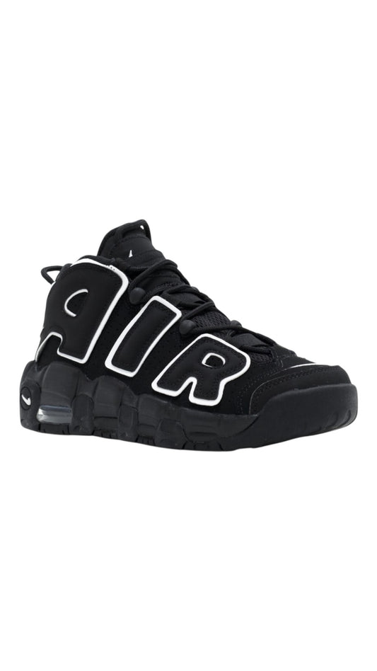 Nike air more uptempo black/white
