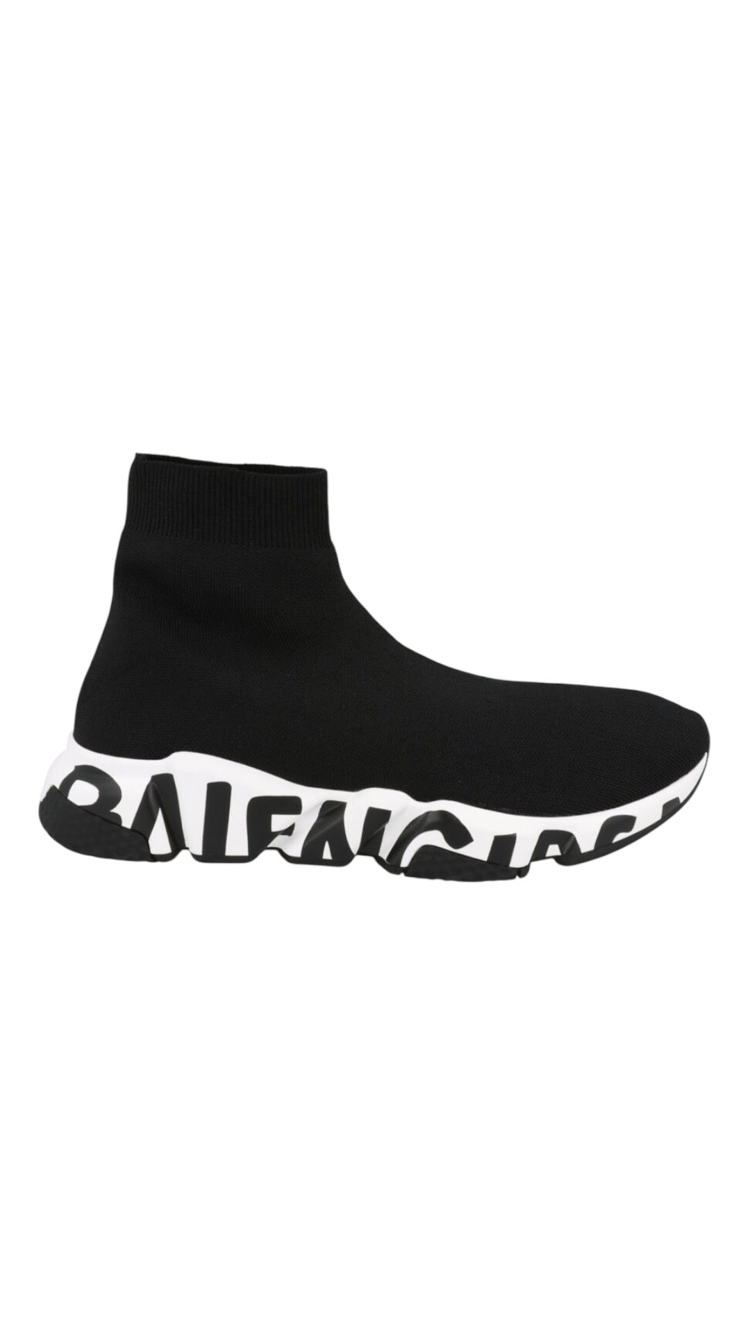 Balenciaga speed recycled knit graffiti
