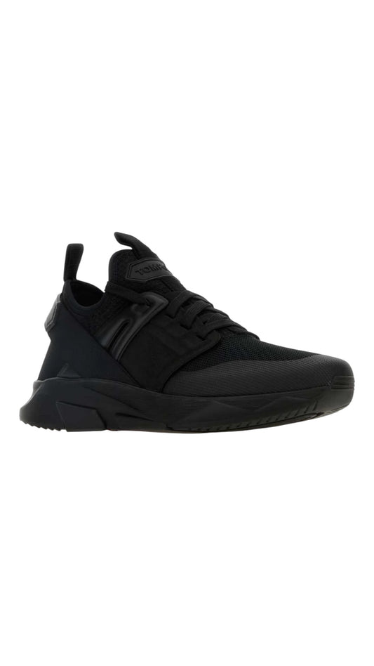 Tom Ford black jago low-top trainers