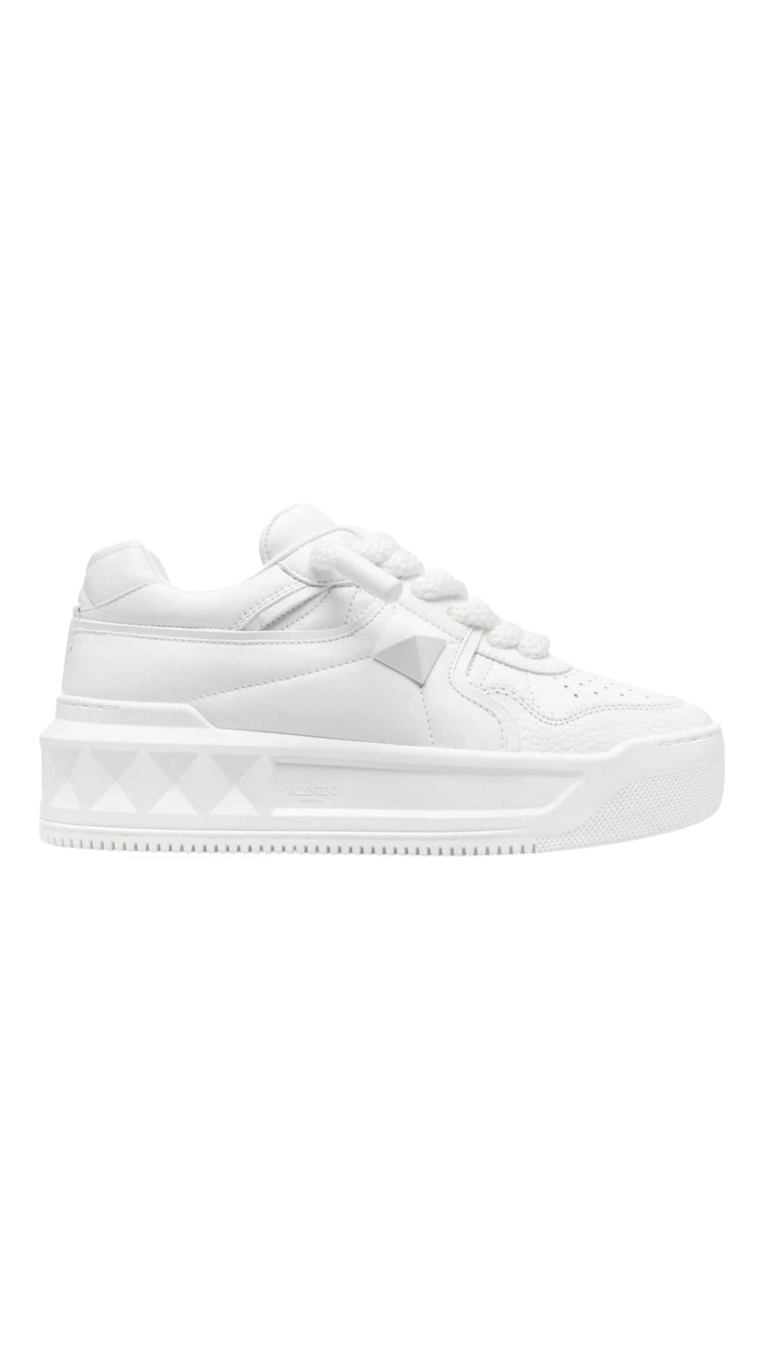 Valentino one stud xl low-top white