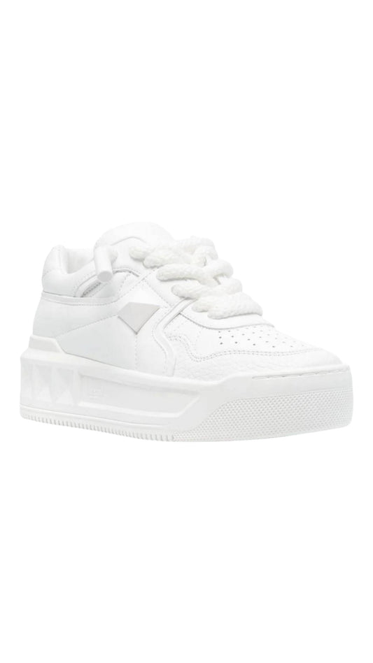 Valentino one stud xl low-top white