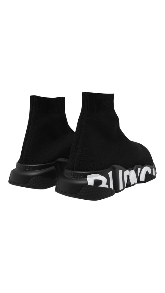 Balenciaga speed graffiti socks trainers