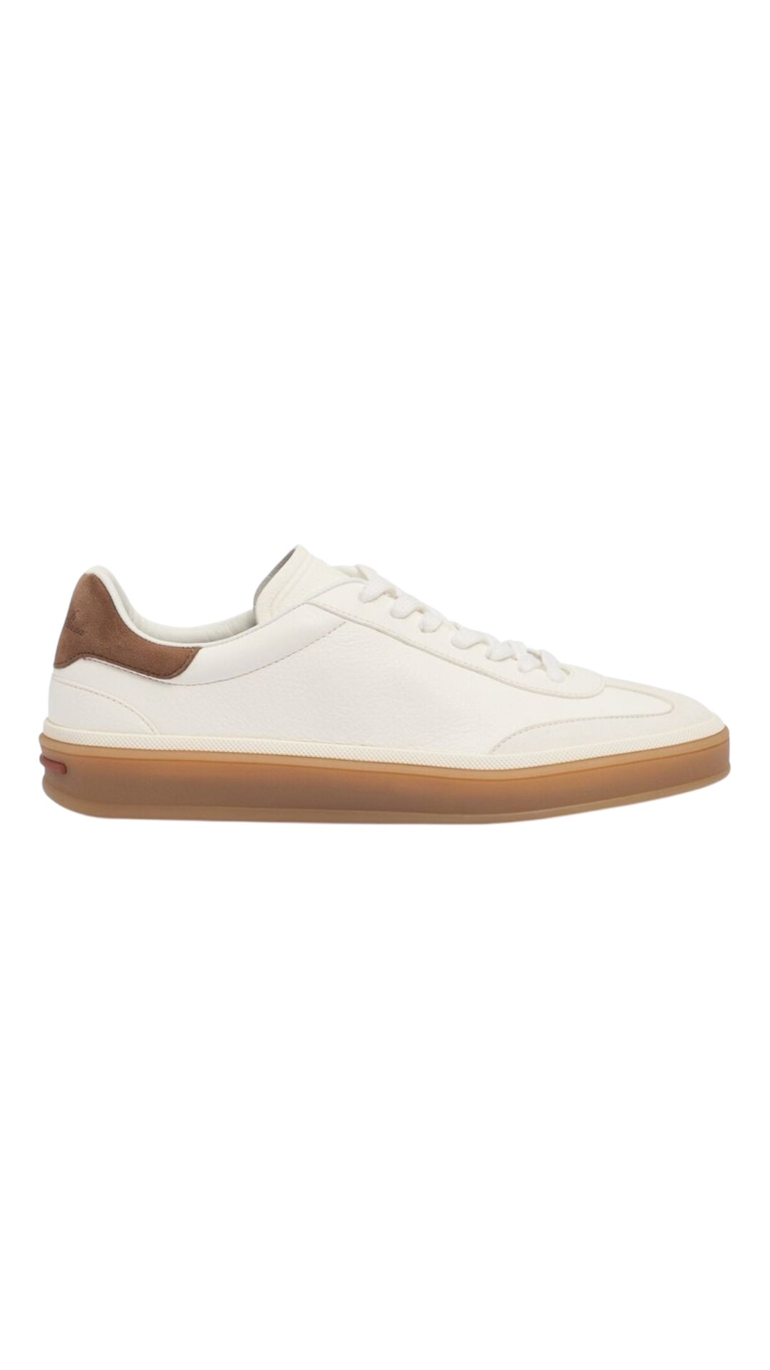Loro Piana tennis walk leather sneakers