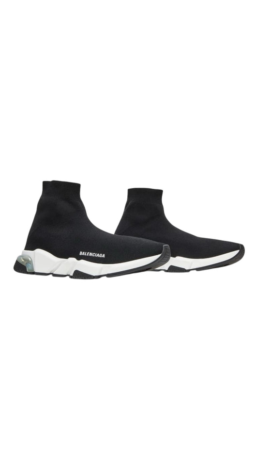 Balenciaga speed sneaker clearsole-black/white