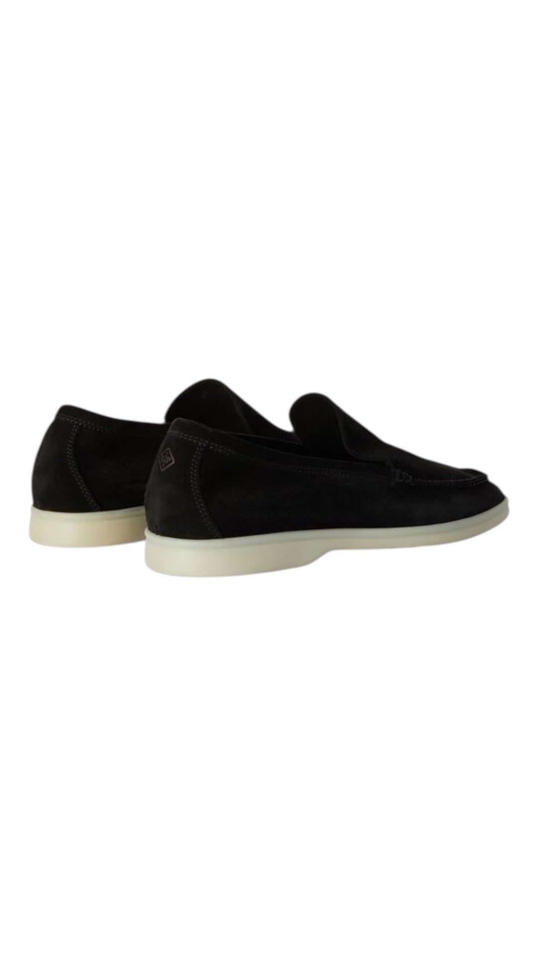 Loro Piana summer walk loafer black