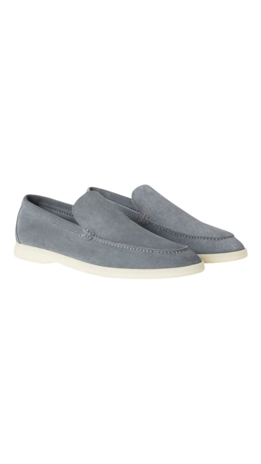 Loro Piana summer walk loafer grey