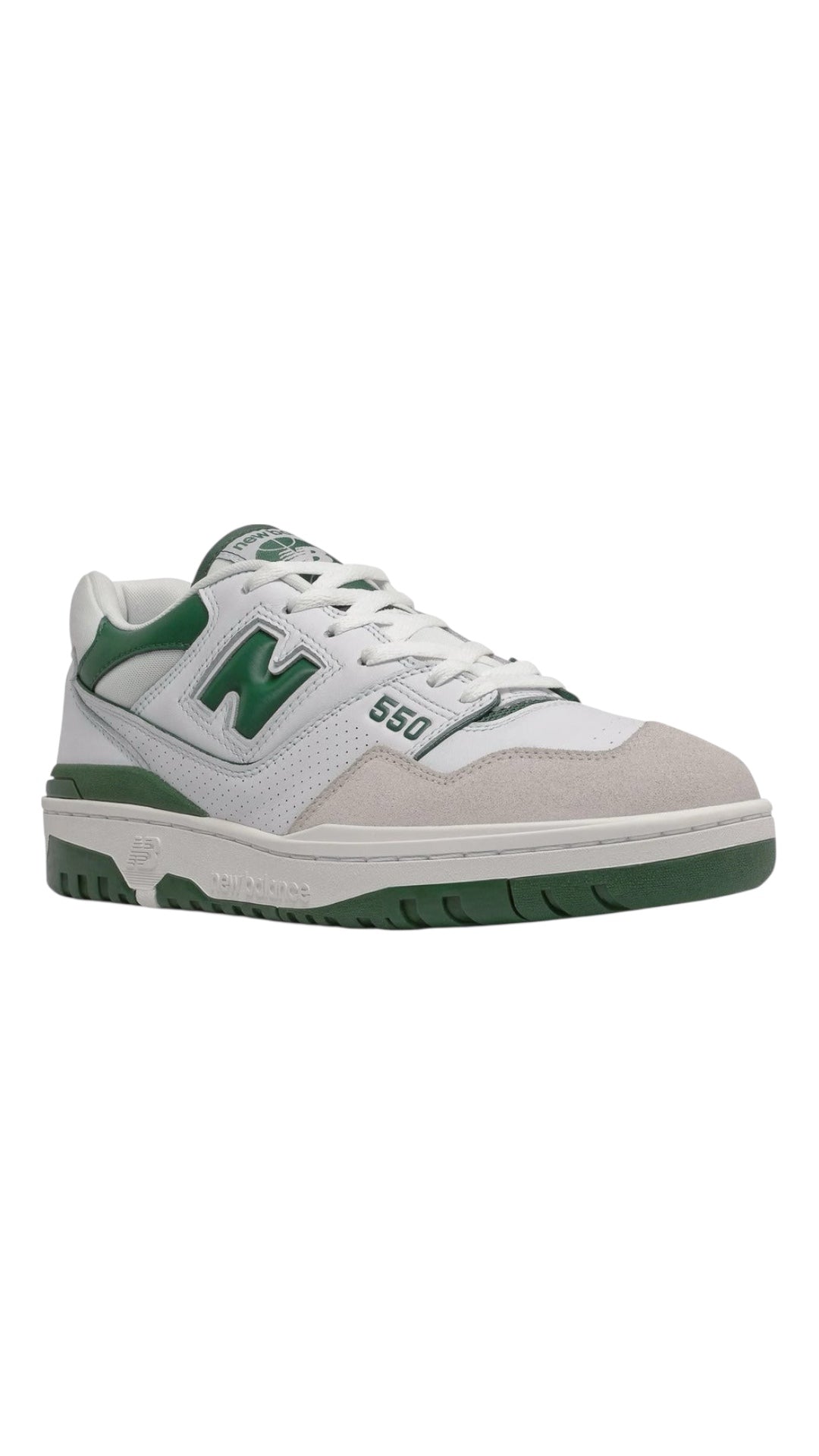 New balance 550 white/green