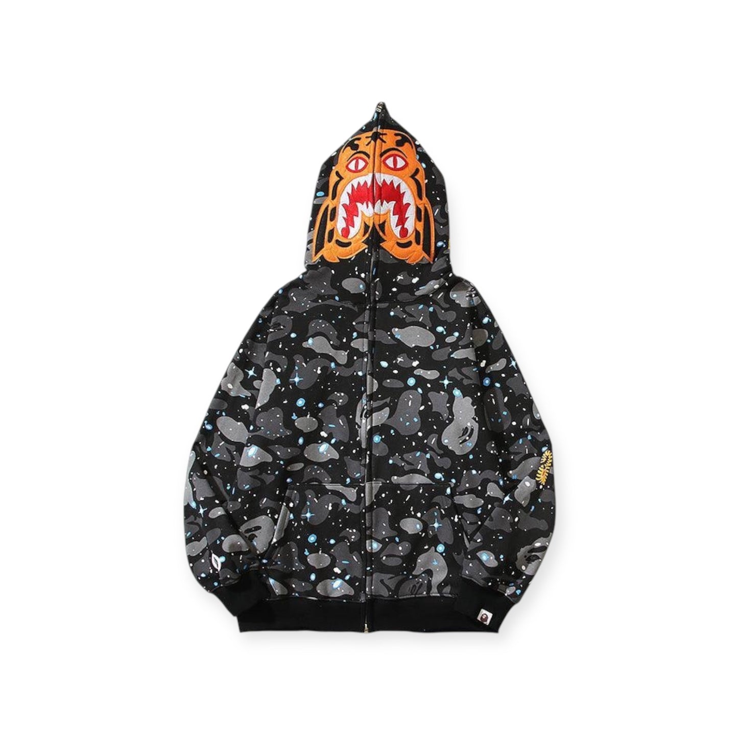 Bape space camo tiger full zip hoodie ( glow in the dark)
