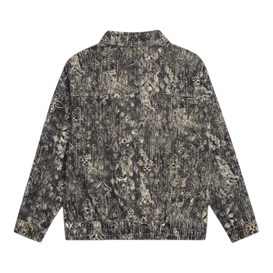 Louis Vuitton Printed denim jacket