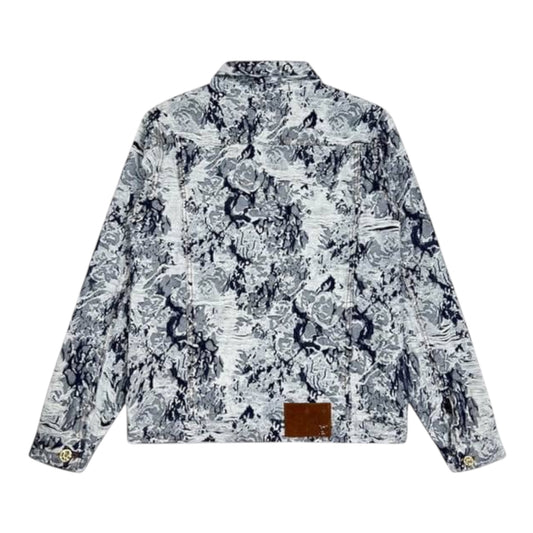 Louis Vuitton embroidered denim jacket