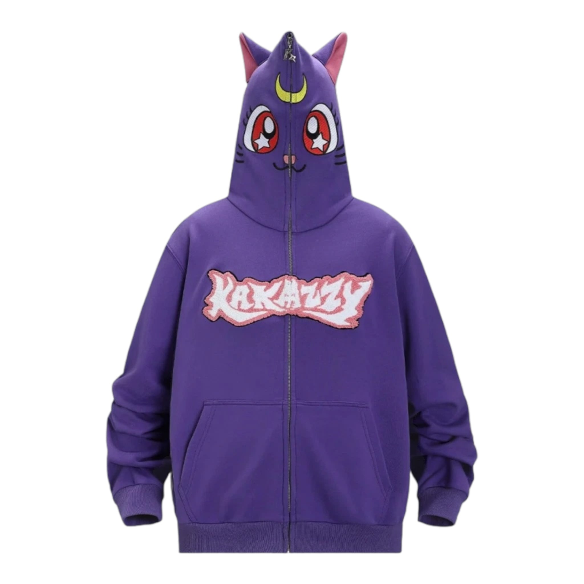 KAKAZZY HOODIE MEOWTH ニャース パーカー フルジップ KAKAZZY HOODIE 