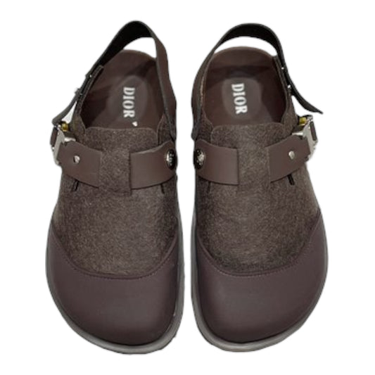 Dior x Birkenstock Tokio Mule brown