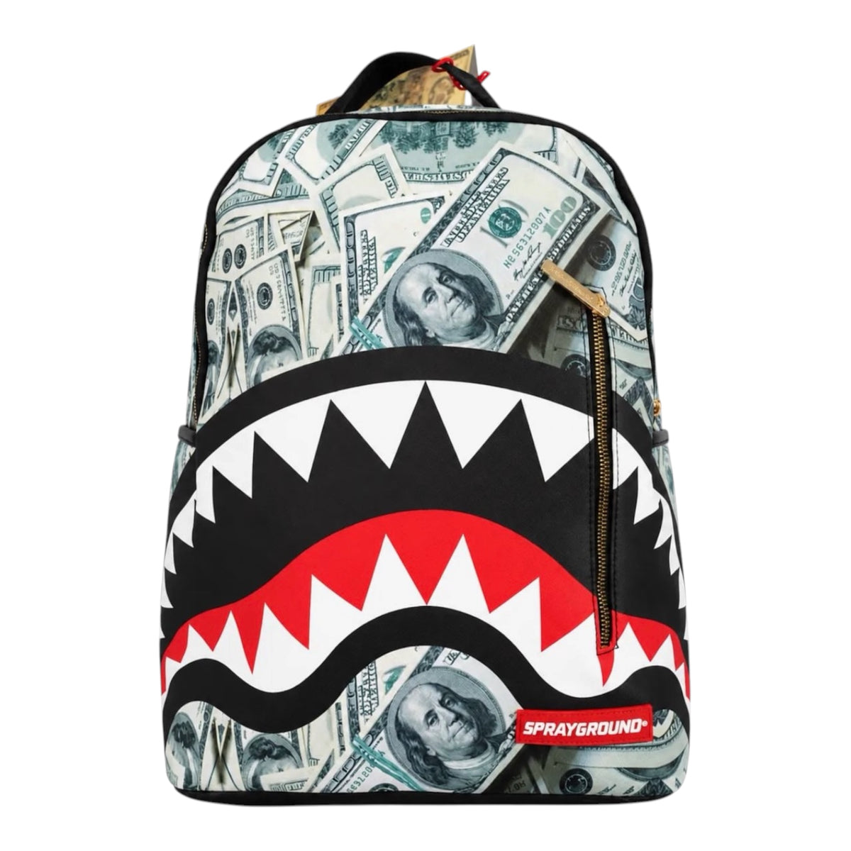 Backpack shark dollars
