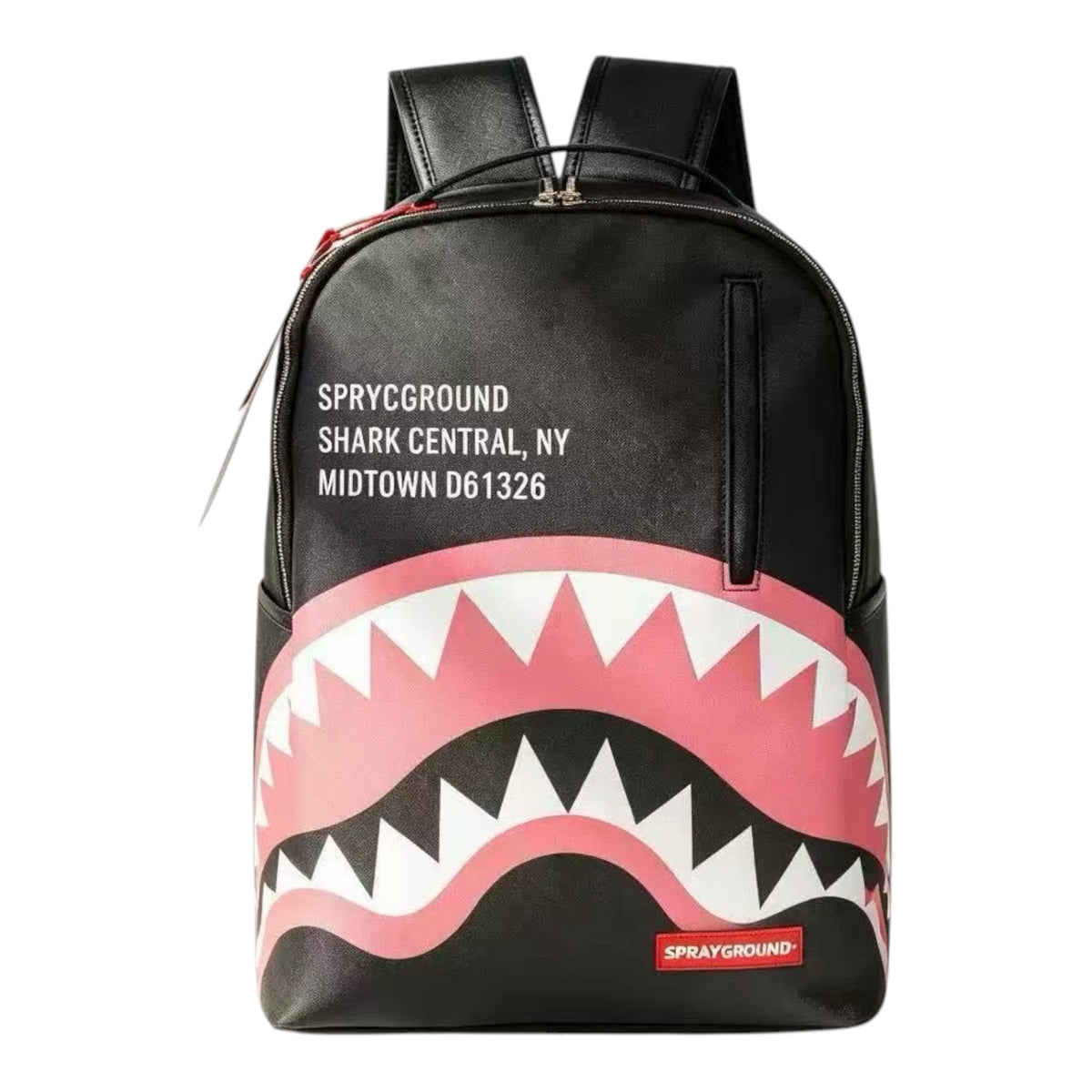 Backpack Shark Central Pink