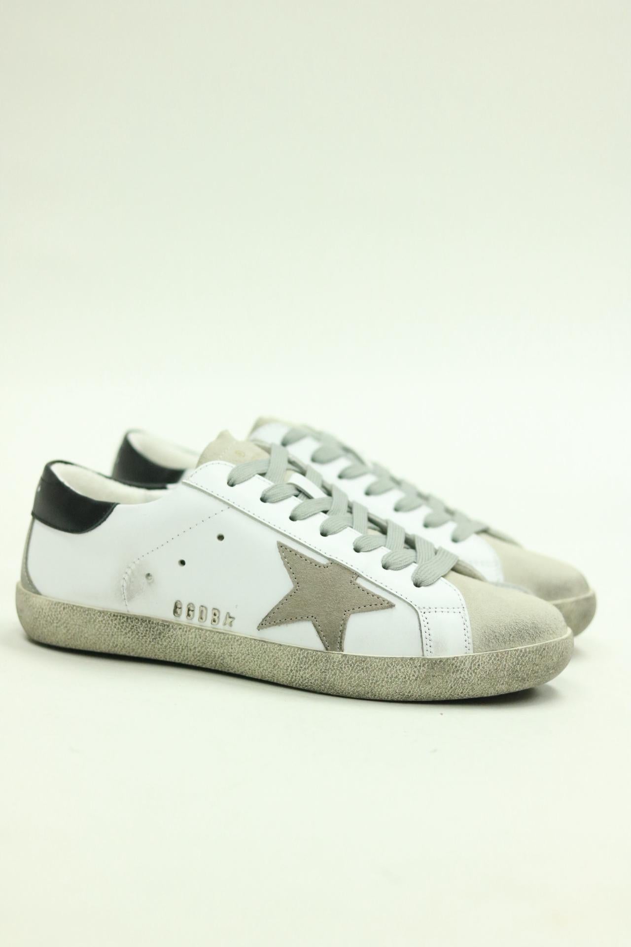 Golden Goose Superstar White/Grey