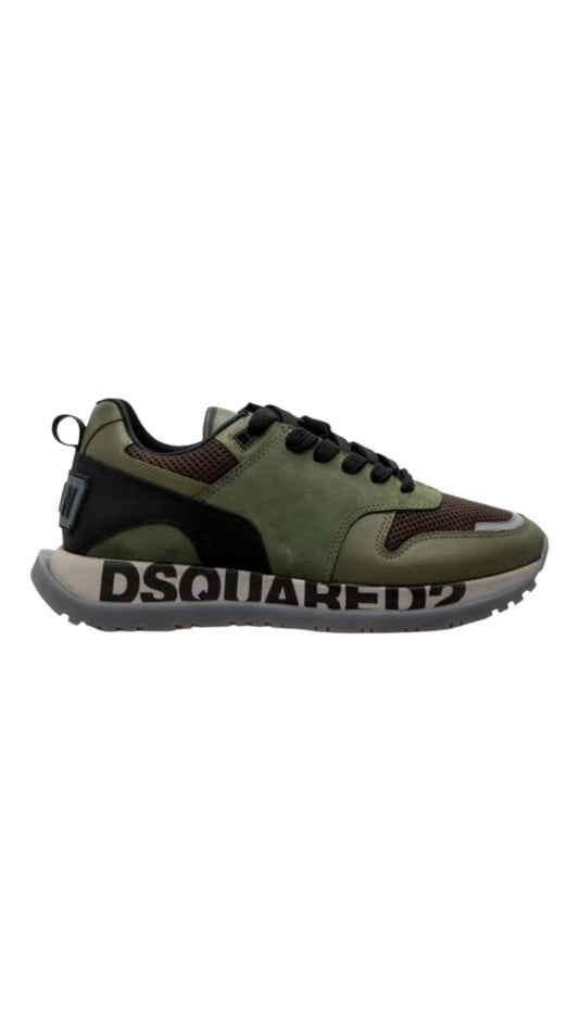 Dsquared2 logo print low top