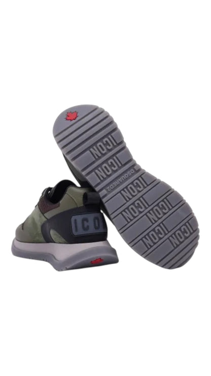 Dsquared2 logo print low top