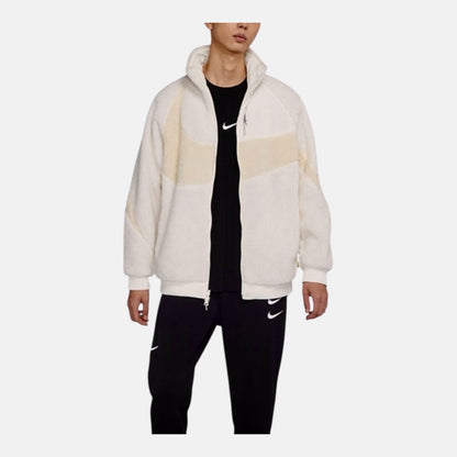 Nike big swoosh zipped reversible   jacket