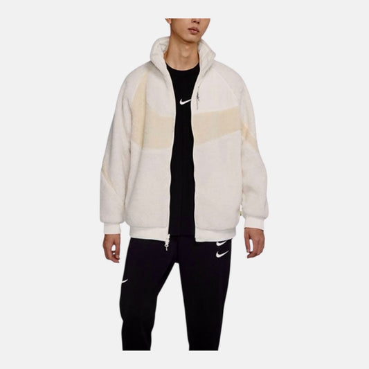 Nike big swoosh zipped reversible   jacket