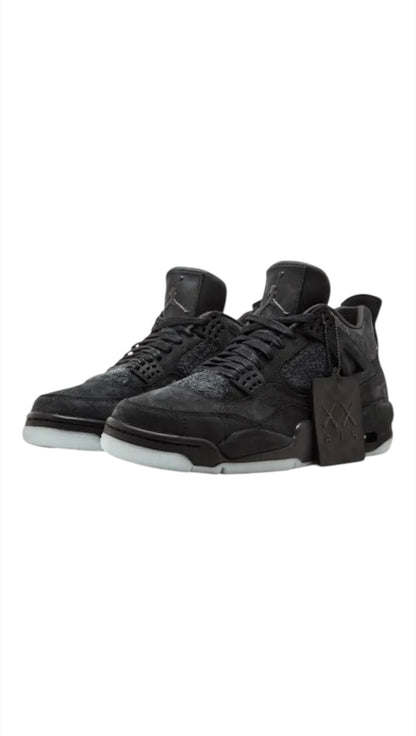 Jordan x kaws jordan 4 retro black