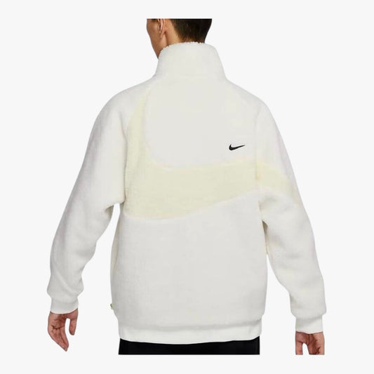 Nike big swoosh zipped reversible   jacket