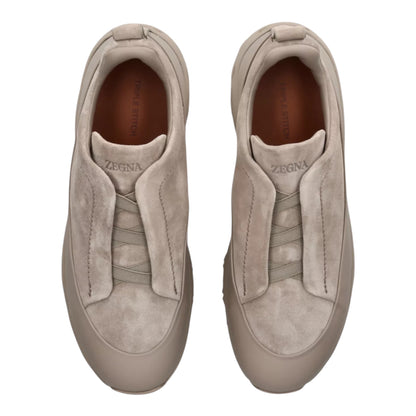 ZEGNA Monte Triple Stitch Leather Sneakers