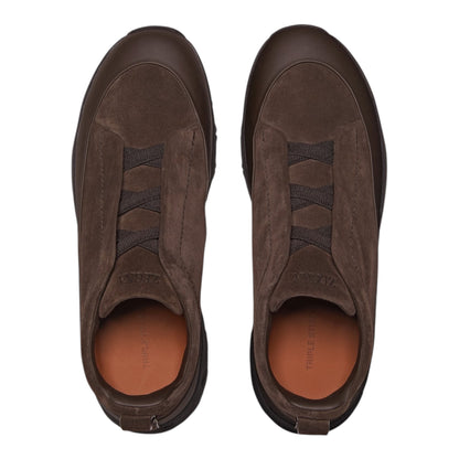 ZEGNA Monte Triple Stitch Leather Sneakers