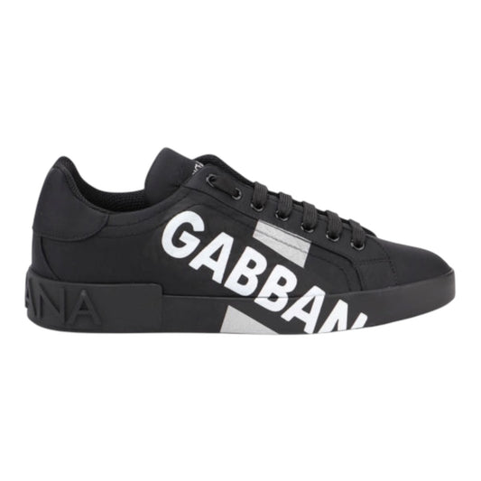 DOLCE & GABBANA
Portofino black nylon sneakers