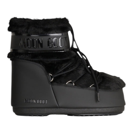 MOON BOOT ICON LOW FAUX FUR