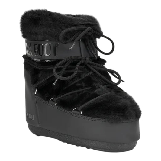 MOON BOOT ICON LOW FAUX FUR