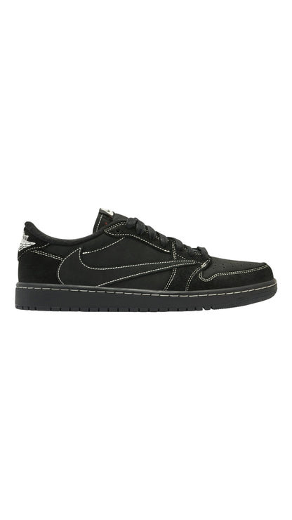 Nike jordan 1 retro low og sp x travis scott black phantom
