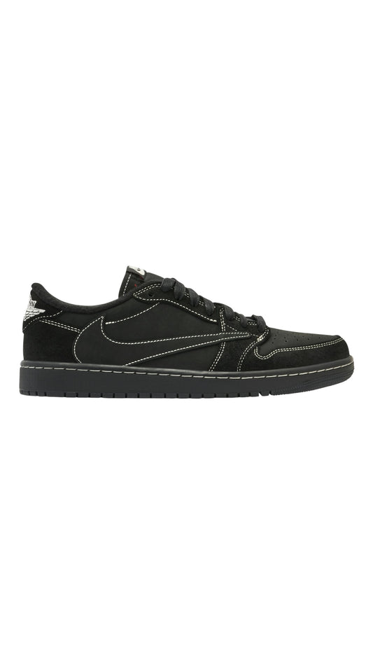 Nike jordan 1 retro low og sp x travis scott black phantom
