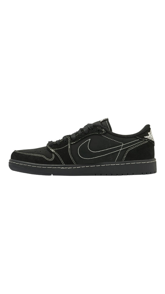 Nike jordan 1 retro low og sp x travis scott black phantom