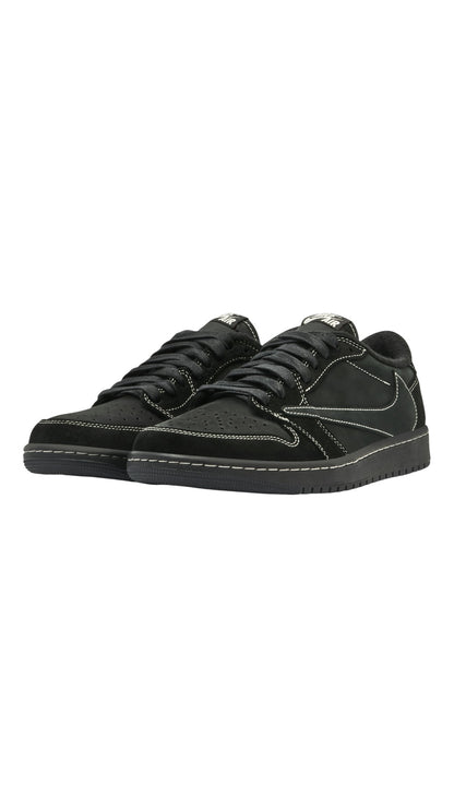 Nike jordan 1 retro low og sp x travis scott black phantom