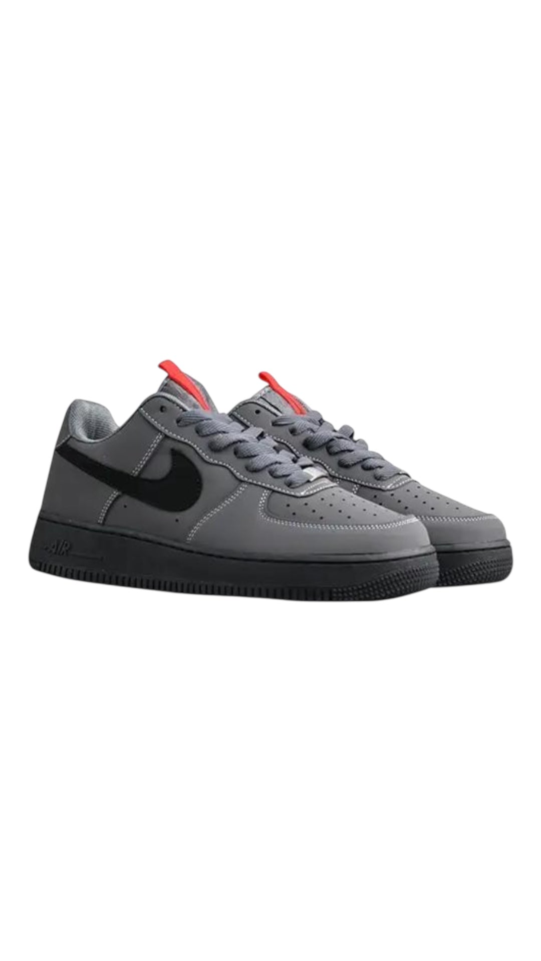 Nike Air Force 1 grey volt