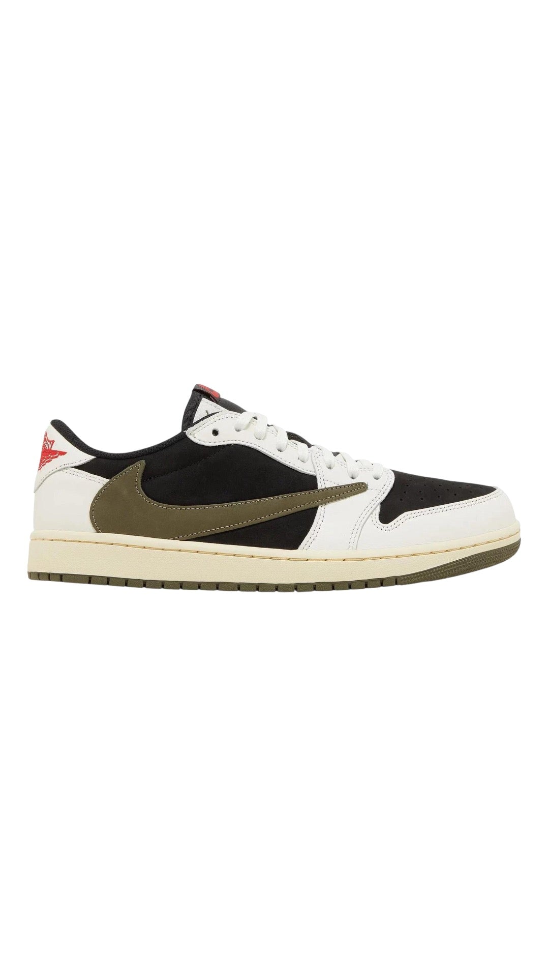 Nike jordan 1 x travis scott low og olive