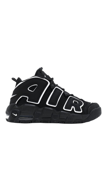 Nike air more uptempo black/white