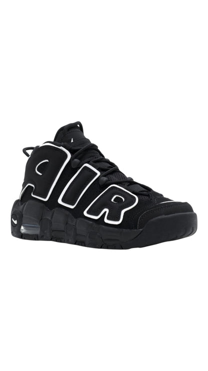 Nike air more uptempo black/white