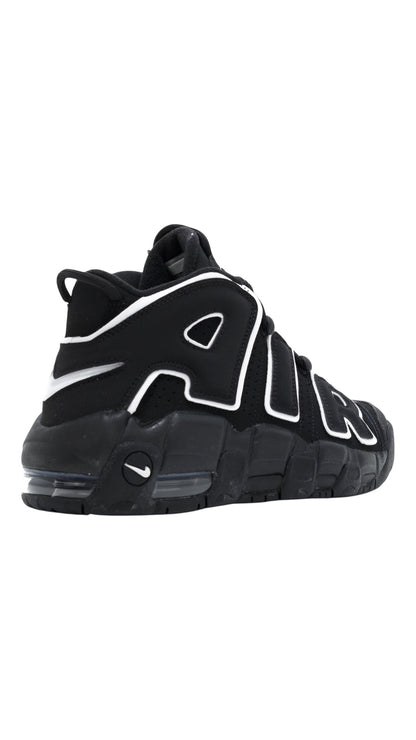 Nike air more uptempo black/white