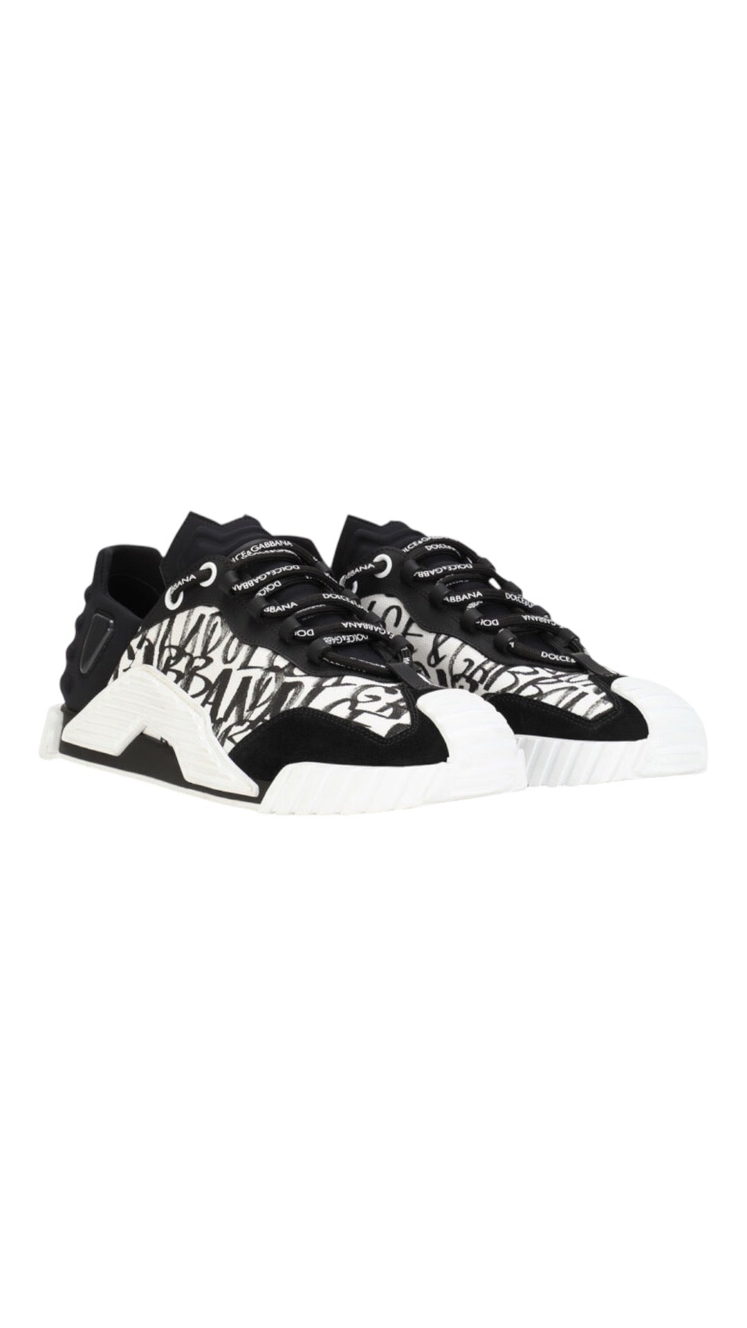 Dolce & Gabbana mixed-materials ns1 slip-on