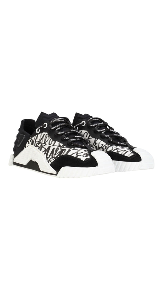 Dolce & Gabbana mixed-materials ns1 slip-on