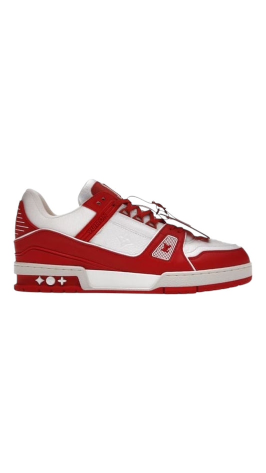 Louis Vuitton trainer red/white