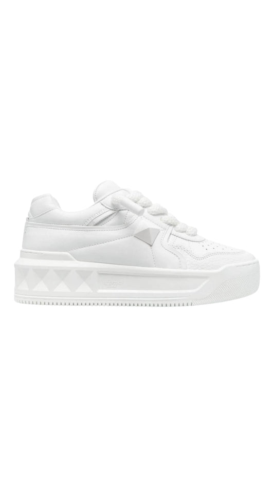 Valentino one stud xl low-top white