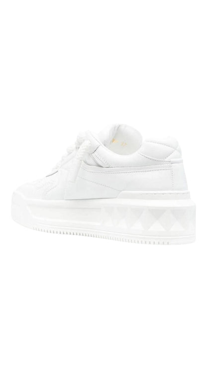 Valentino one stud xl low-top white